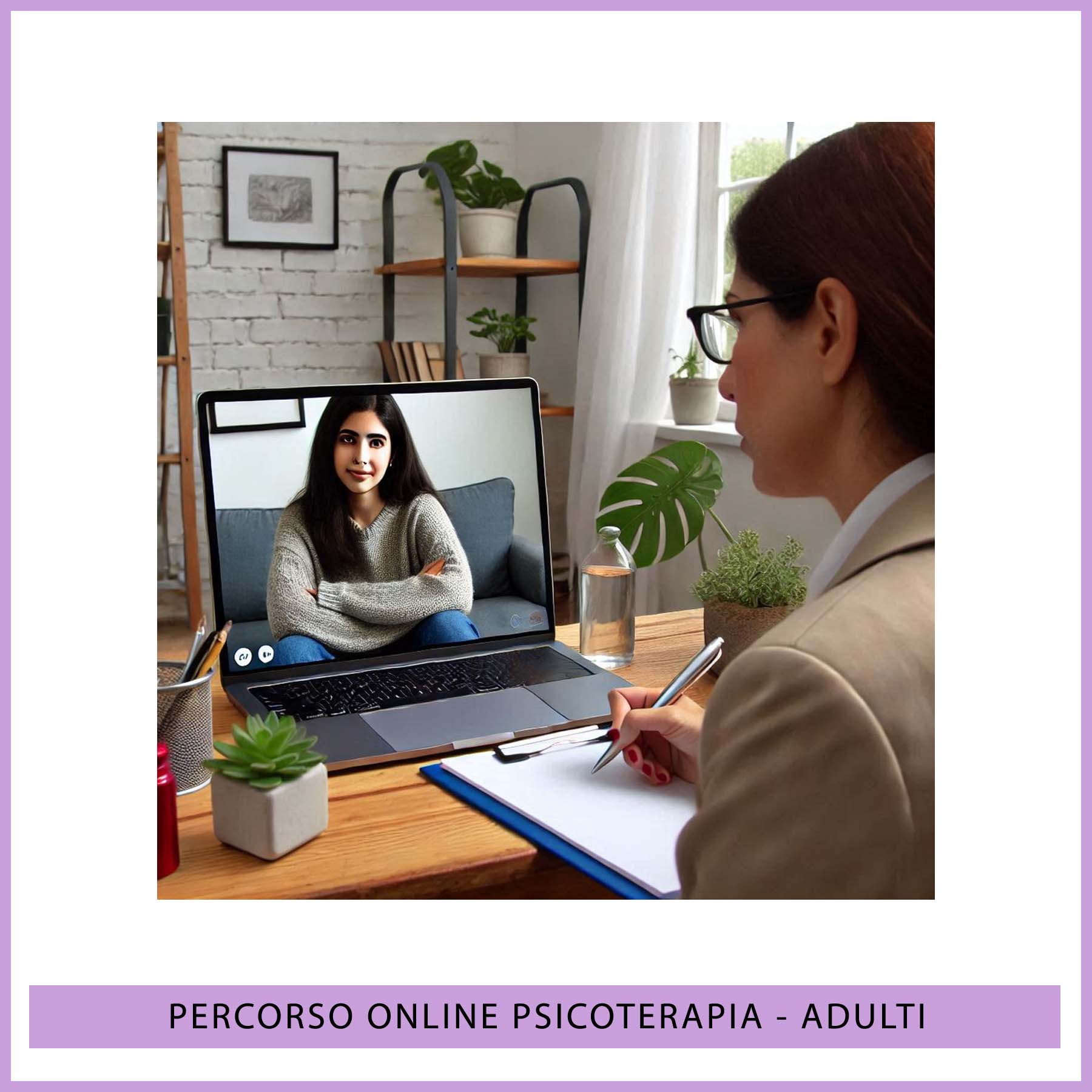 Percorso online Psicoterapia adulti